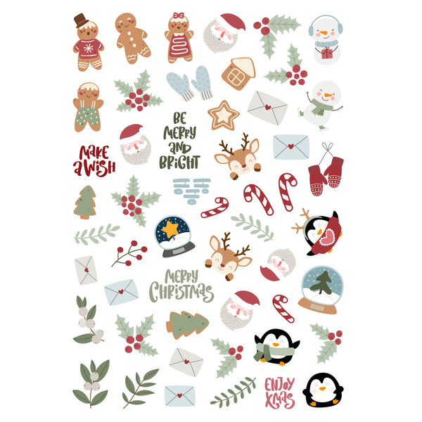 MODASCRAP DIE CUT - TRADITIONAL CHRISTMAS