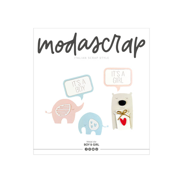 MODASCRAP DIE - BOY & GIRL