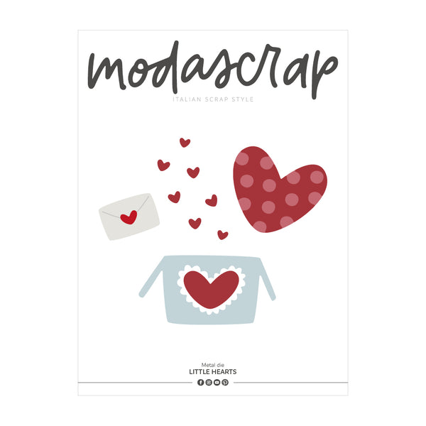 MODASCRAP FUSTELLA - LITTLE HEARTS