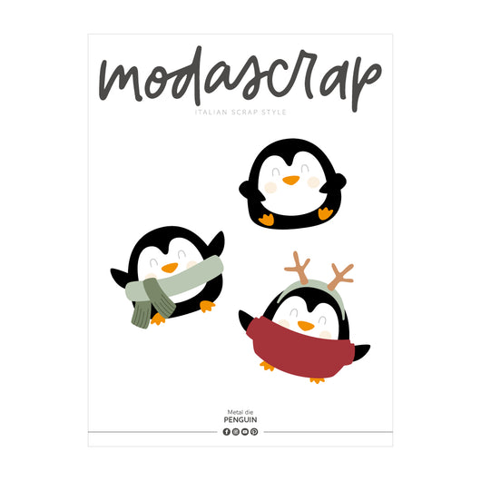 MODASCRAP FUSTELLA - PENGUIN