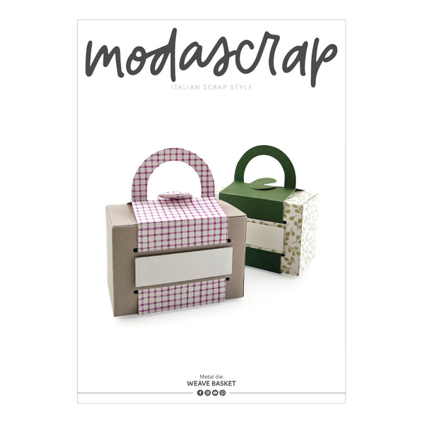 MODASCRAP FUSTELLA - WEAVE BASKET