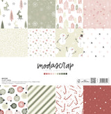 MODASCRAP - PAPER PACK FLUFFY XMAS 12X12"