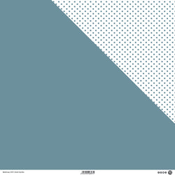 MODASCRAP - PASTEL GRAY BLUE - DOUBLE FACE